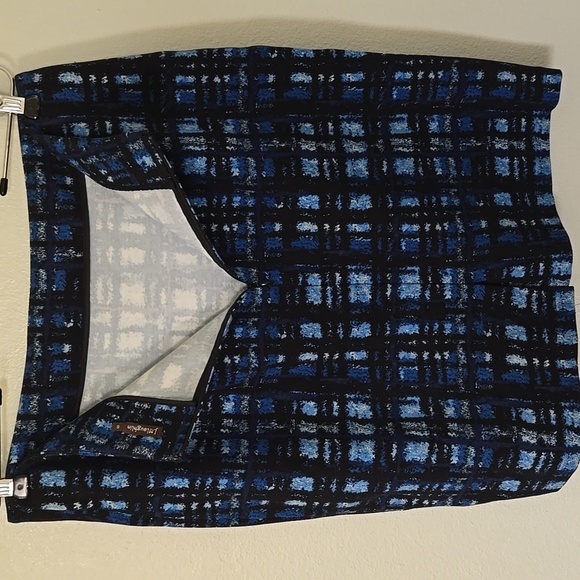 J. McLaughlin Blue Pencil Skirt Size 6 - Picture 2 of 6